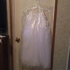 David’s bridal flower girl dress